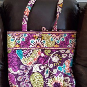 Vera Bradley Plum Crazy tote bag